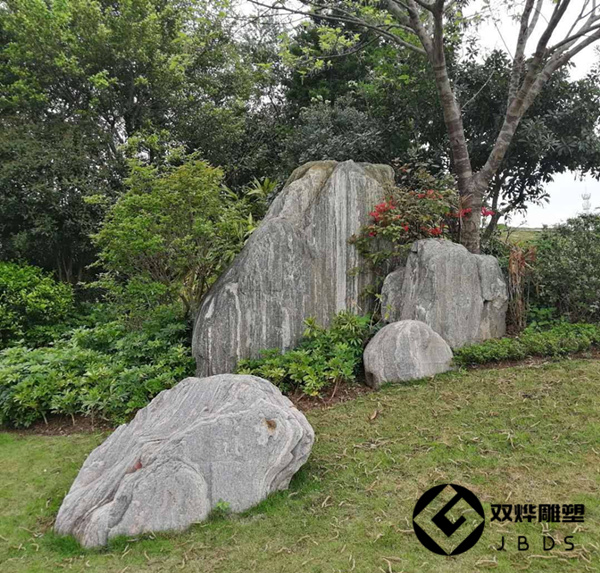 園林景觀石的全面介紹 臥石、立石、校園草地刻字石與假山石